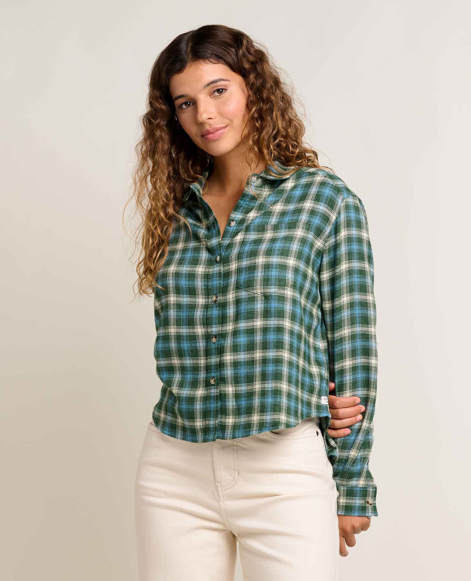 Re-Form Flannel Boxy Shirt