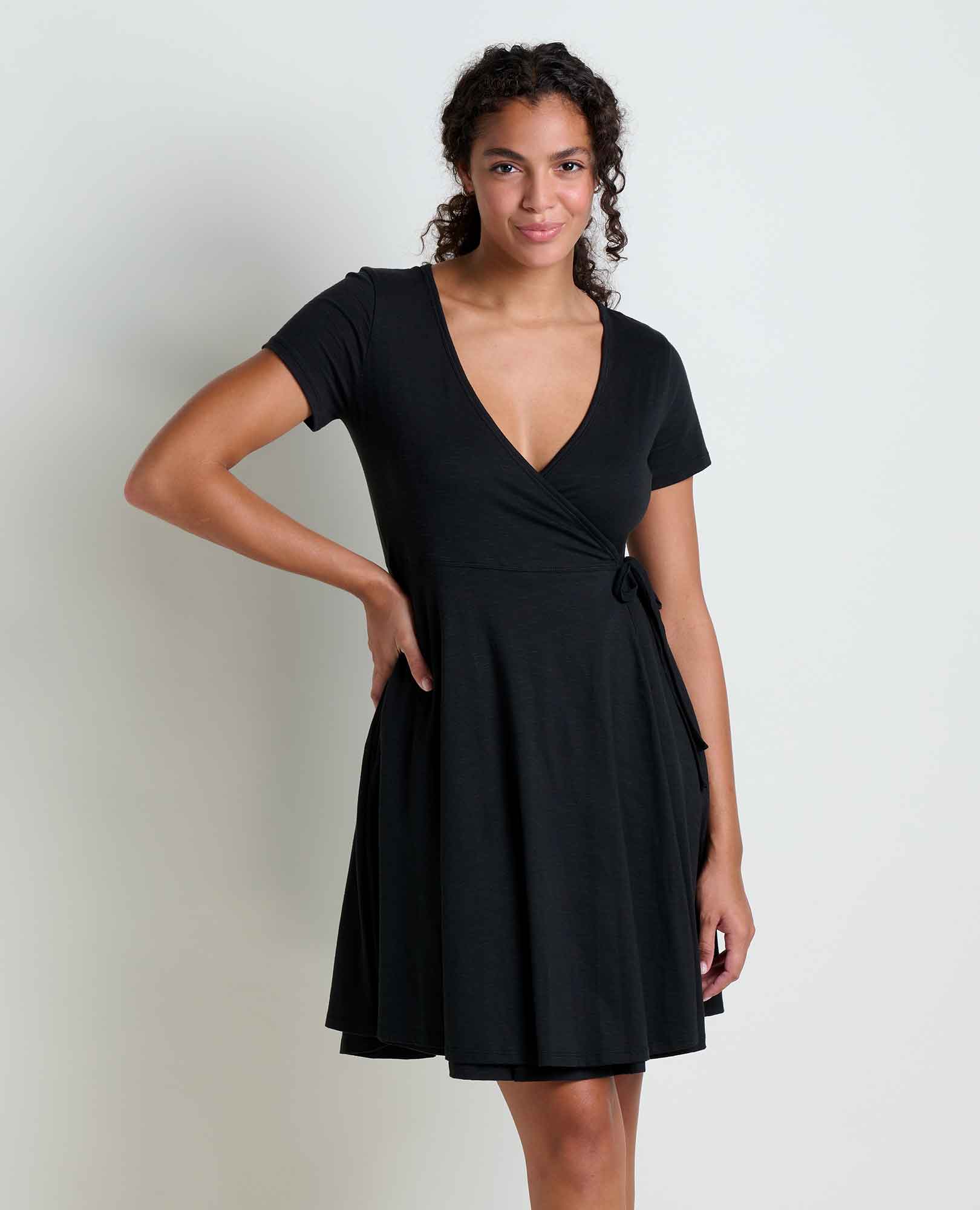 Freesia Wrap Dress
