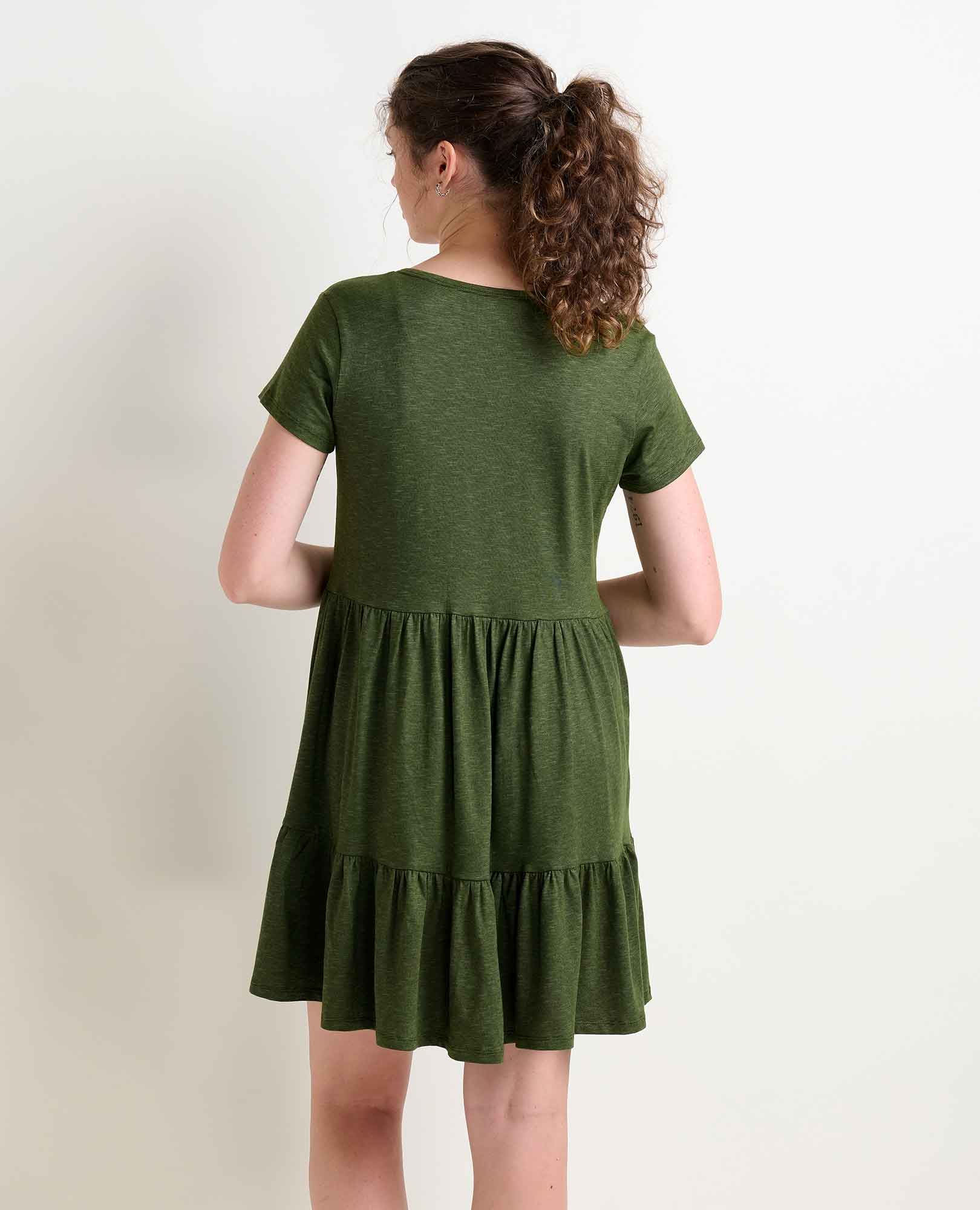 Marley Tiered Short Sleeve Dress