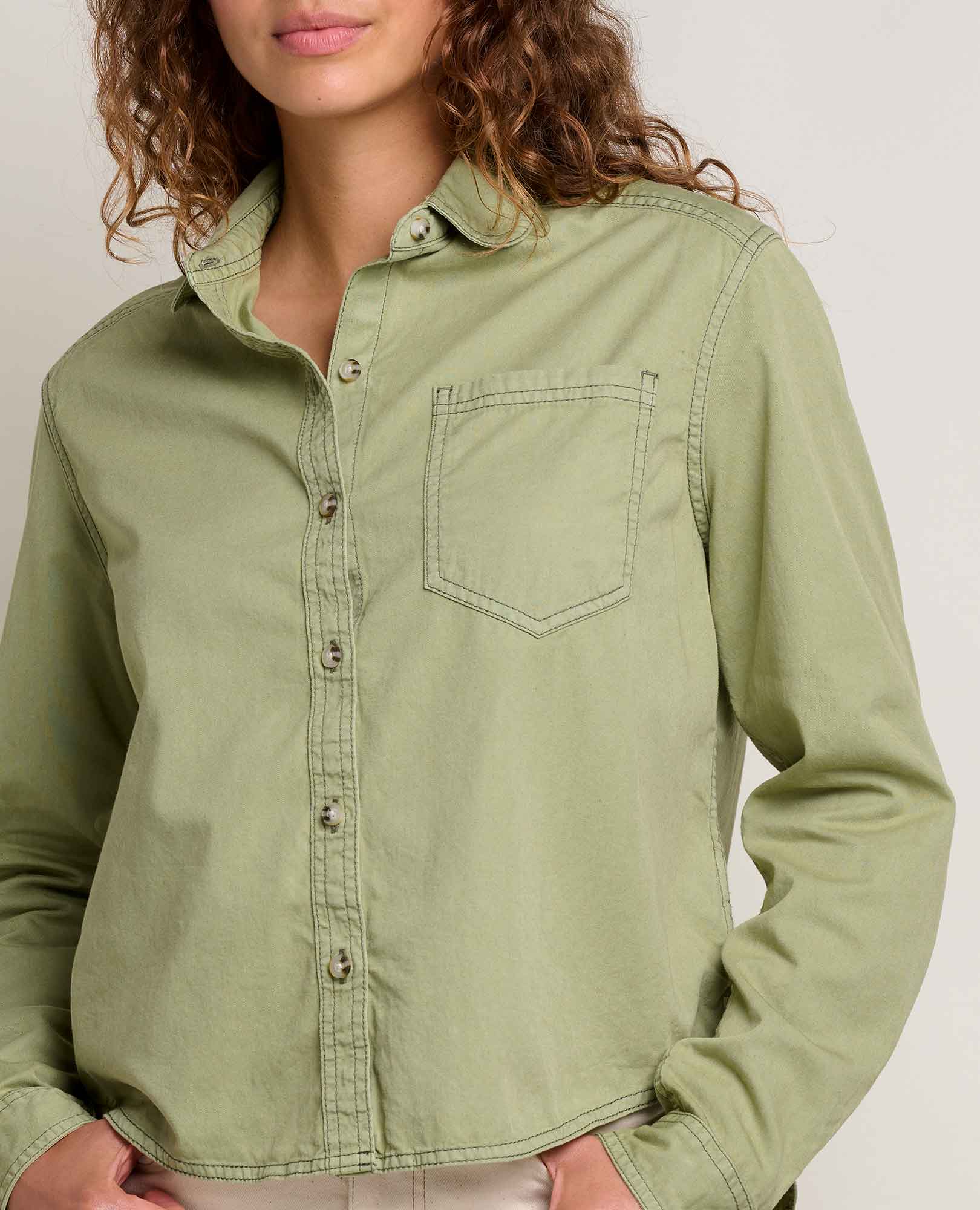 Arroyo Twill Boxy Shirt