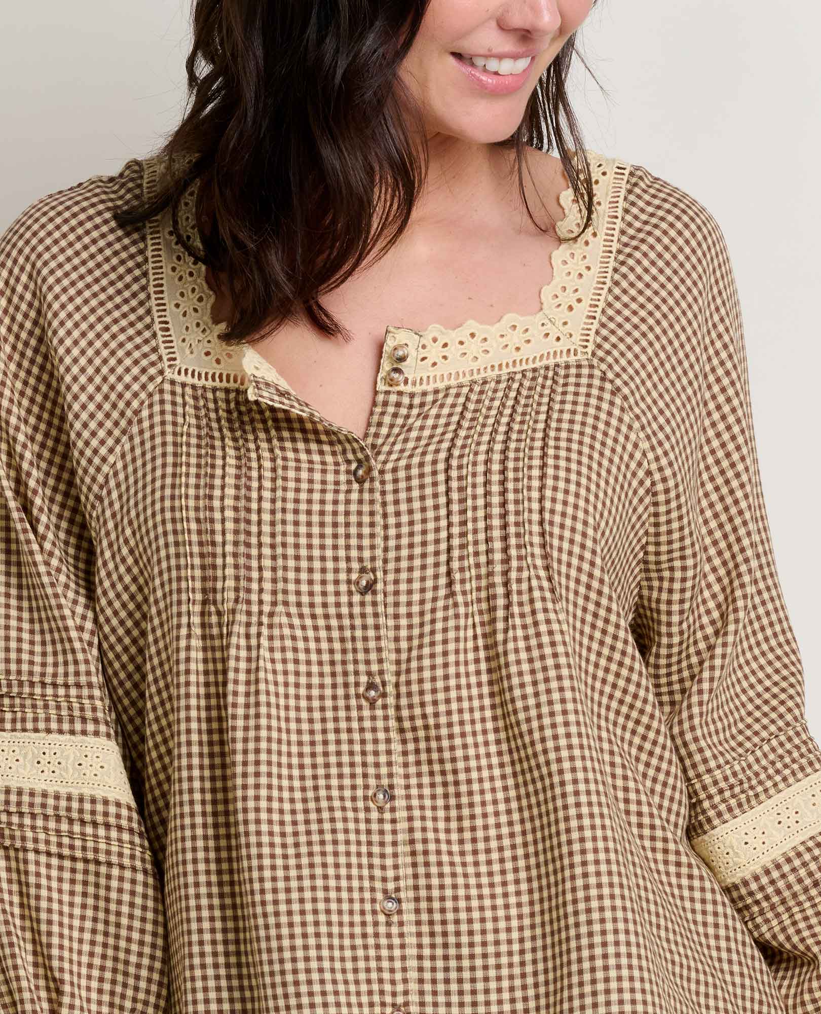 Manzana Peasant Long Sleeve Shirt