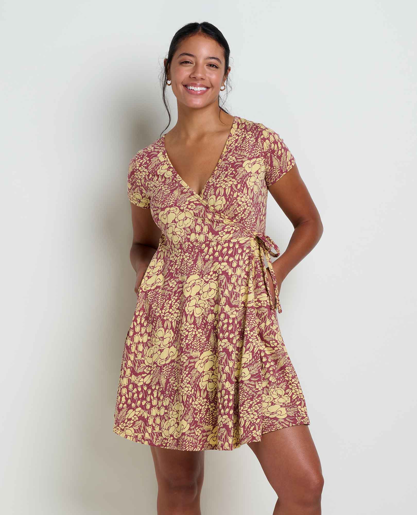 Freesia Wrap Dress