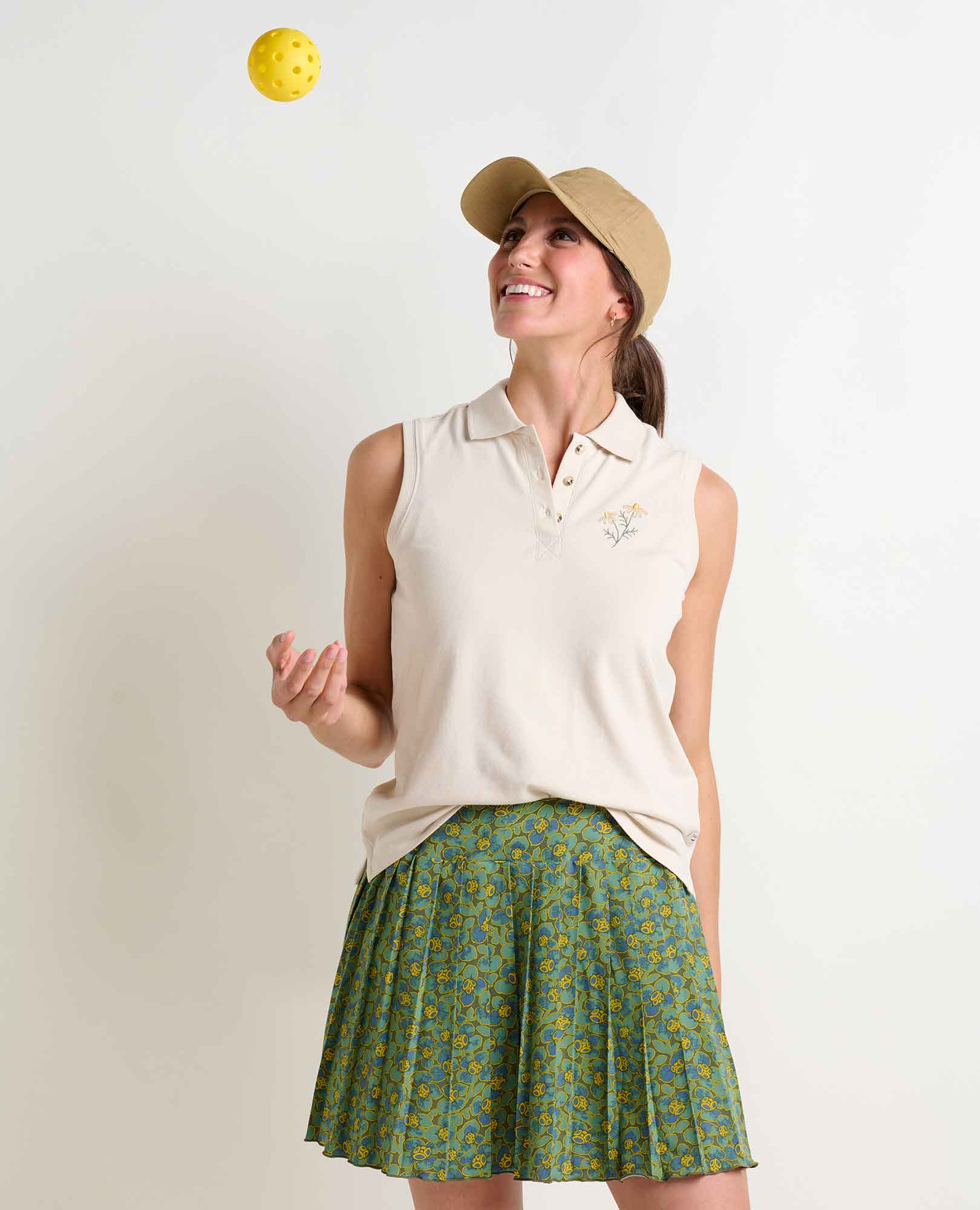 Yerba Sleeveless Polo