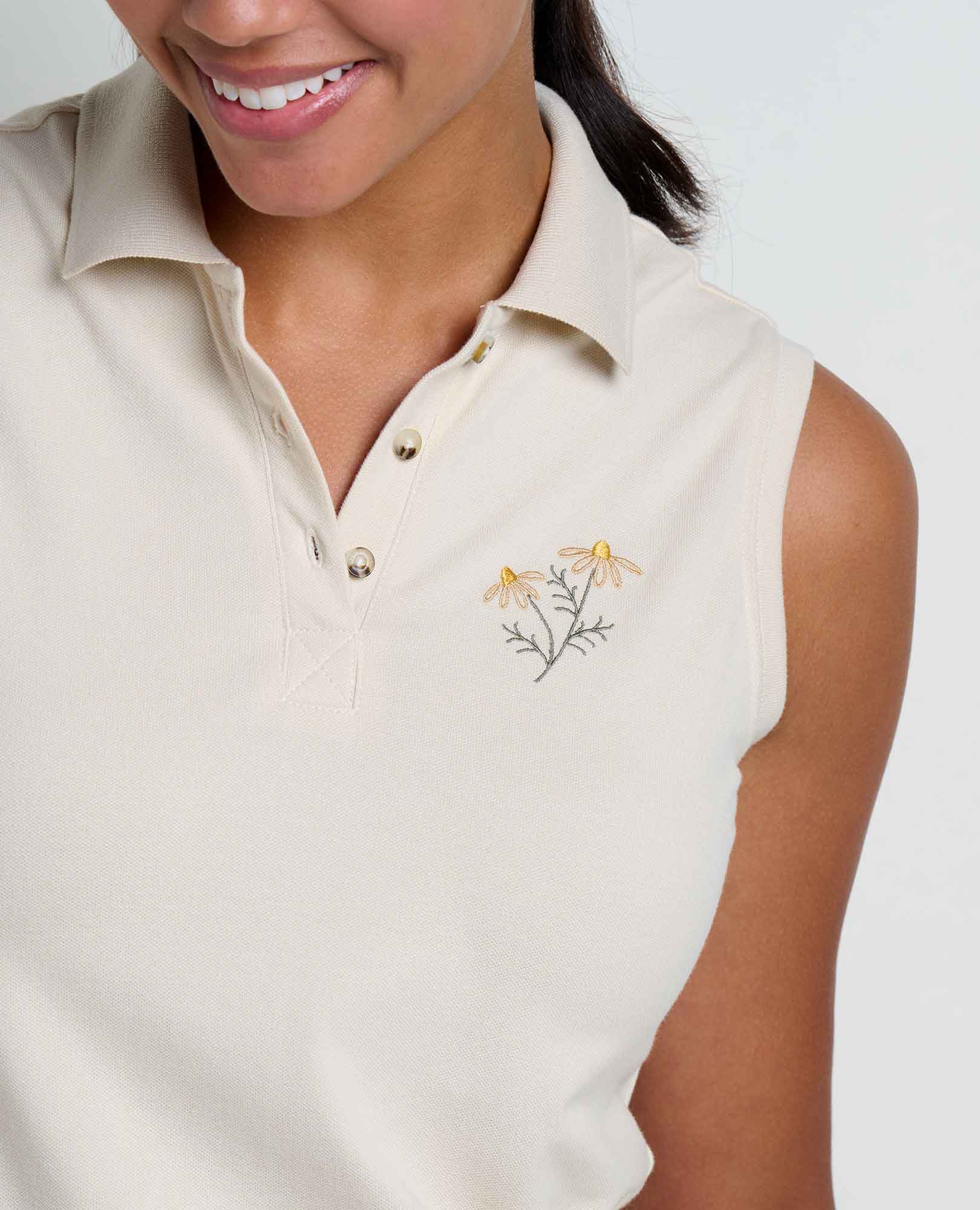 Yerba Sleeveless Polo