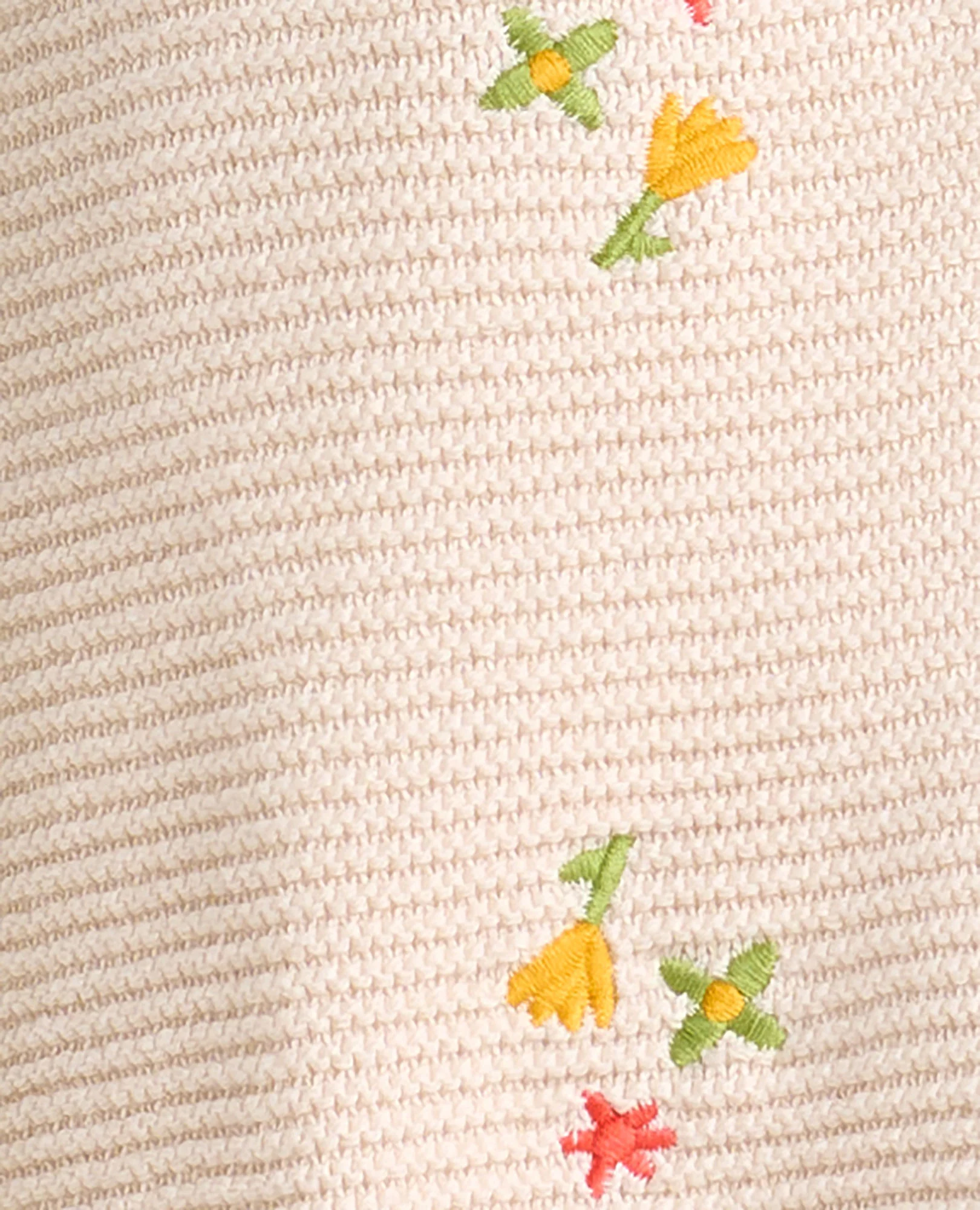 Bianca Crew Cardigan Embroidered