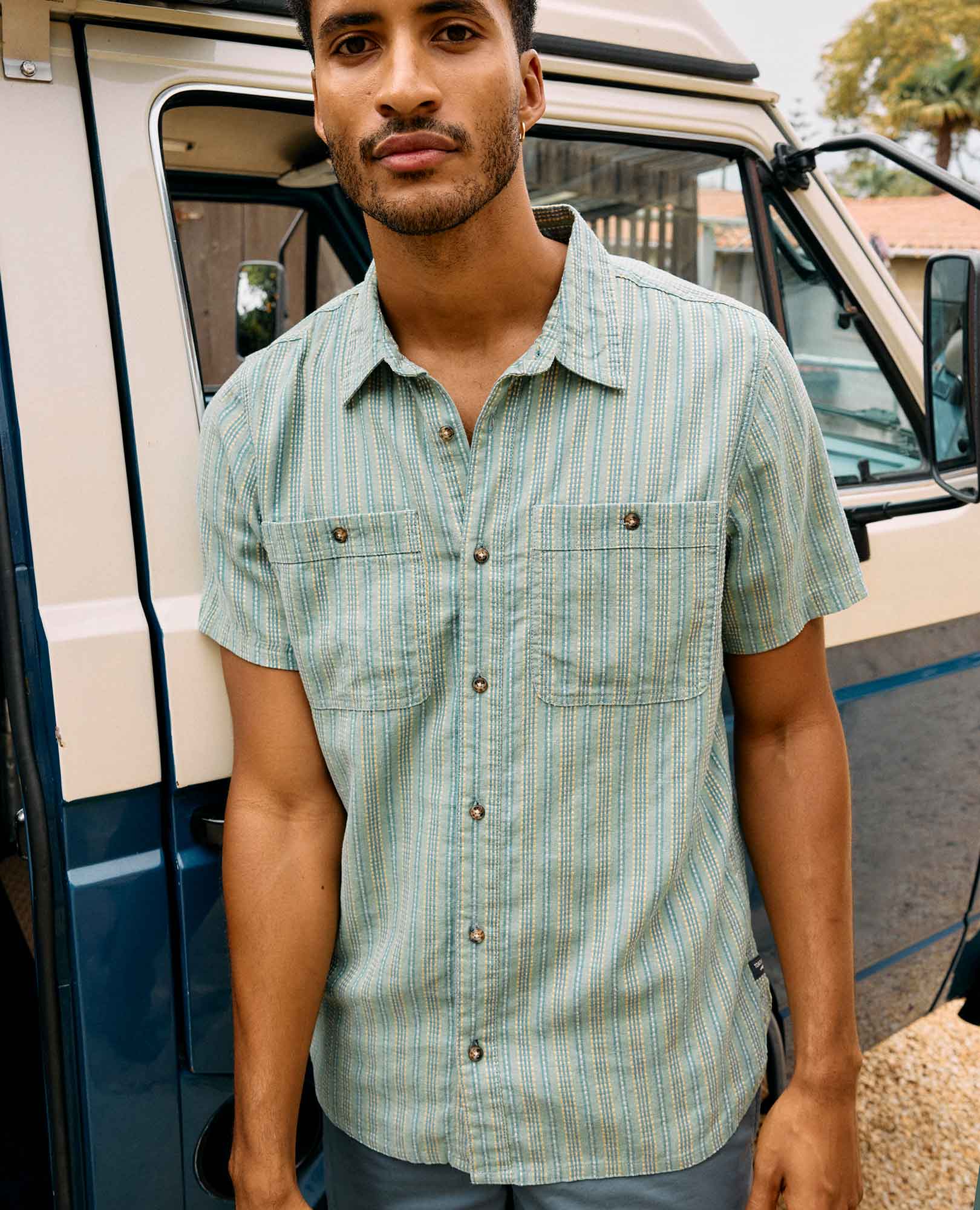 Taj Hemp Short Sleeve Shirt