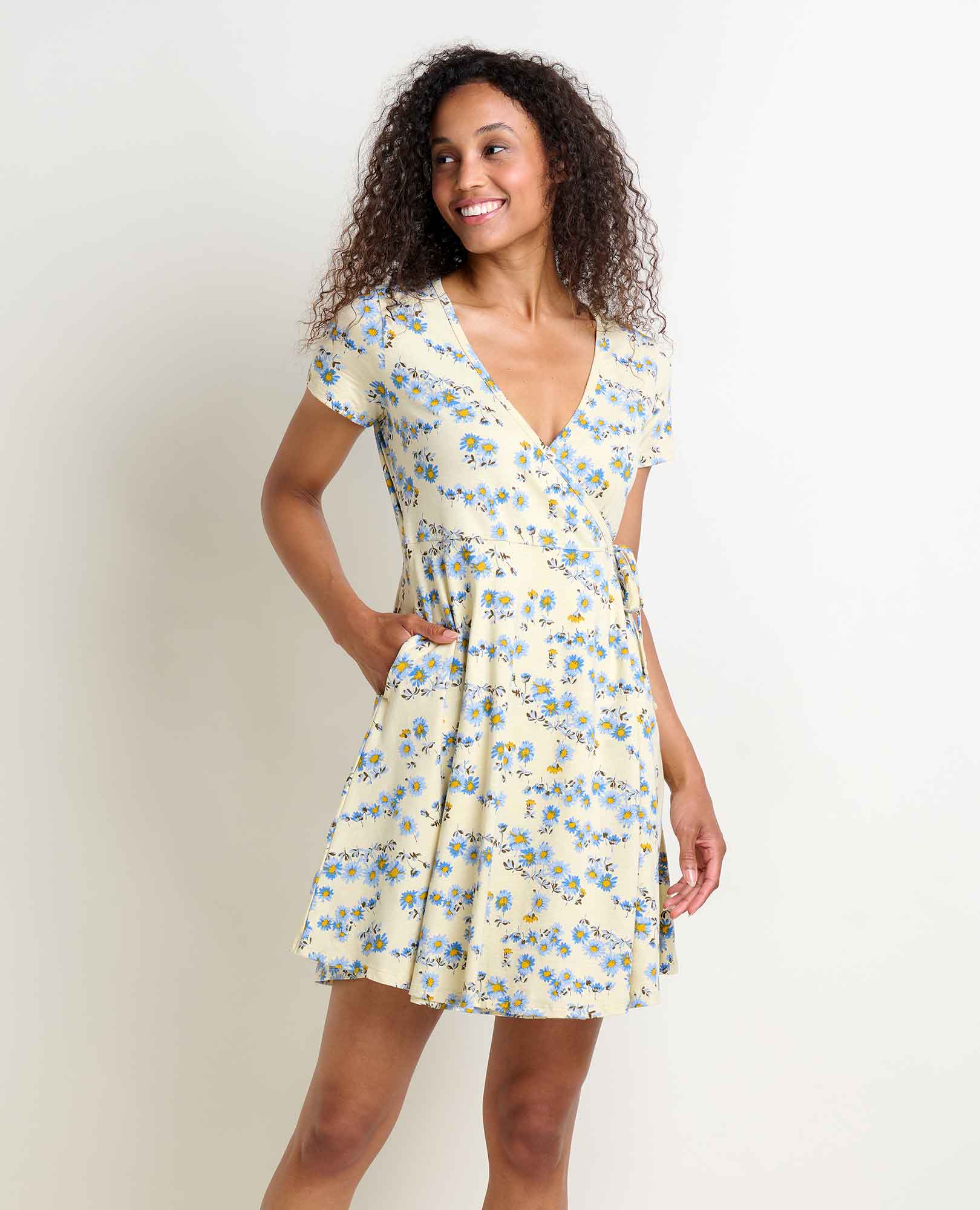 Freesia Wrap Dress