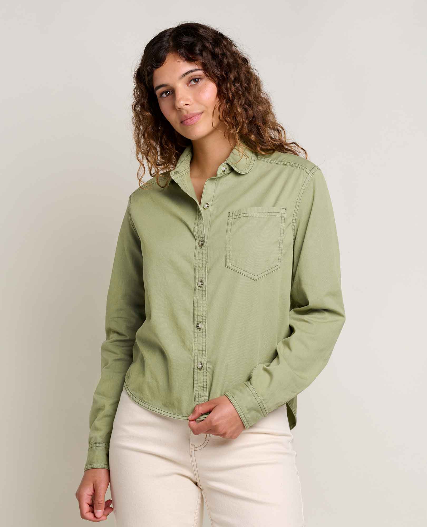 Arroyo Twill Boxy Shirt
