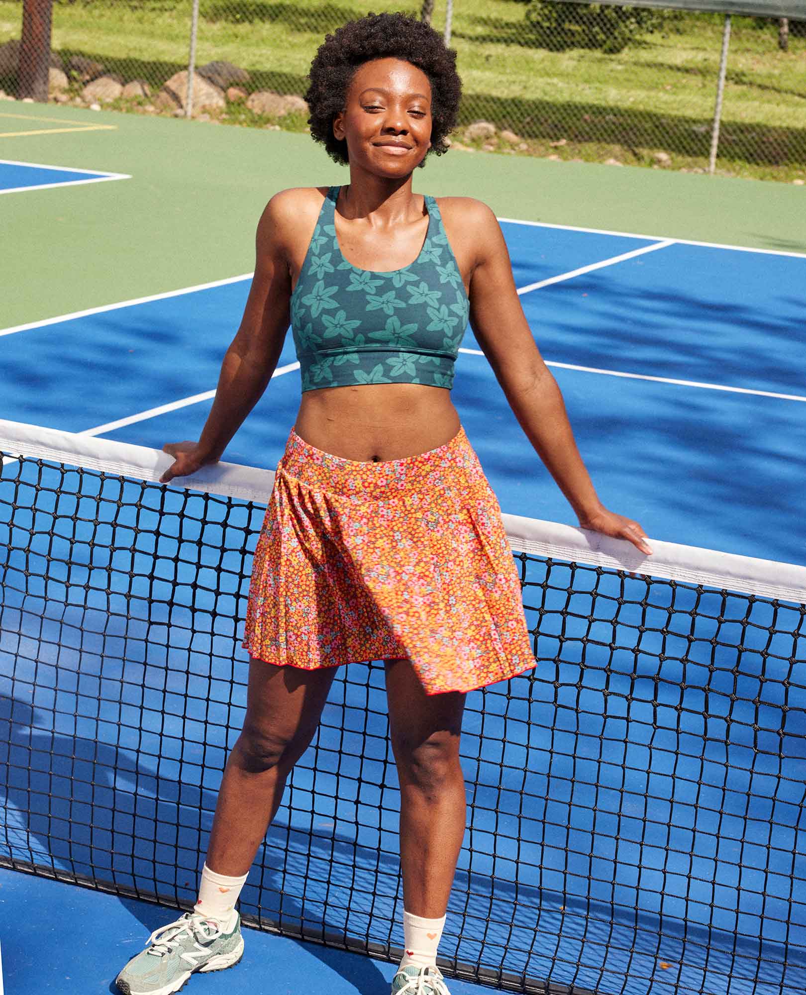 Sunkissed Pleated Skort