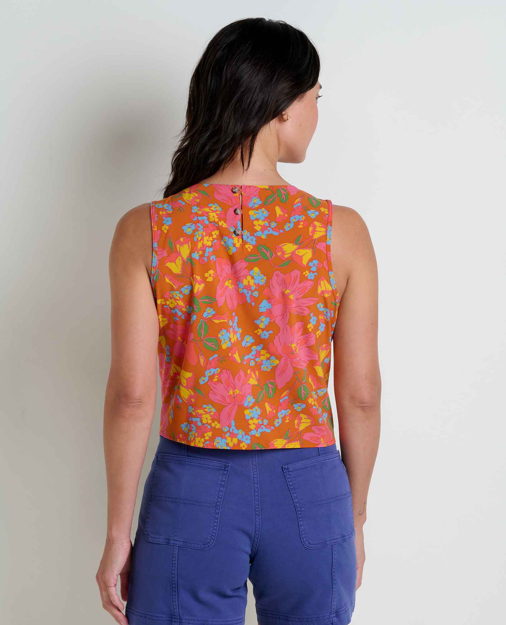 Sunkissed Button Back Tank