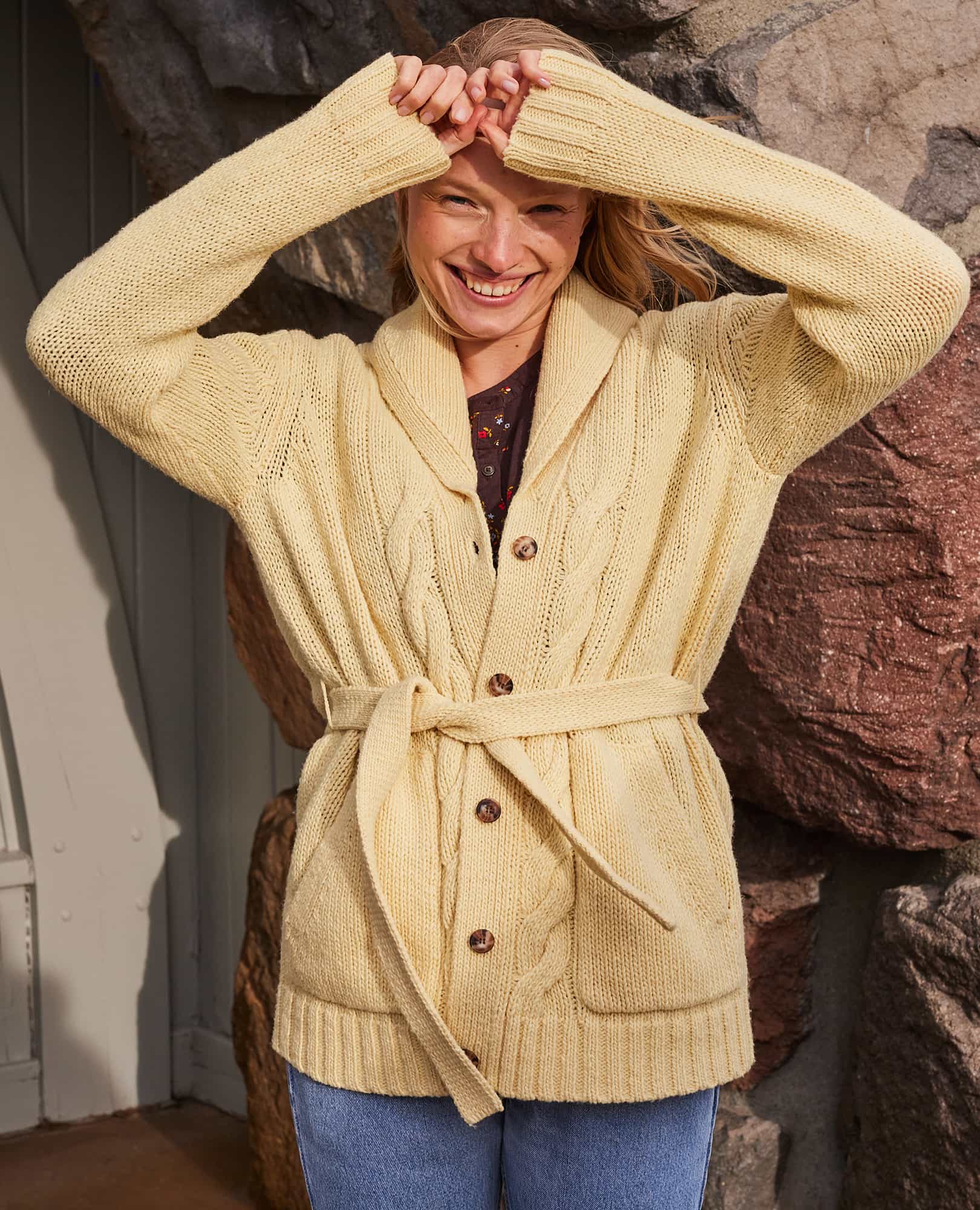 Ginn Cable Cardigan