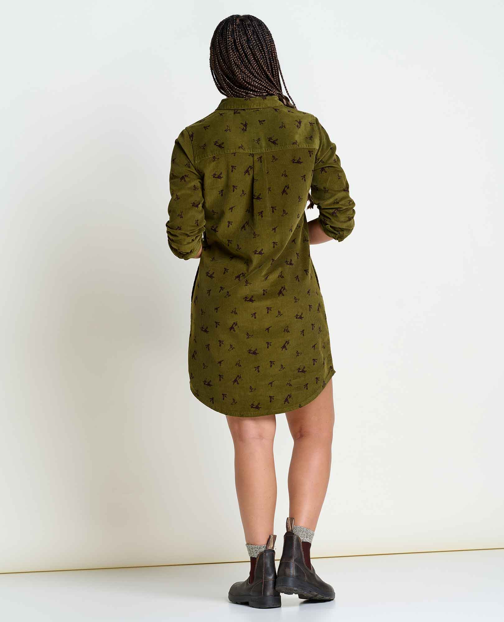 Scouter Cord Shirtdress