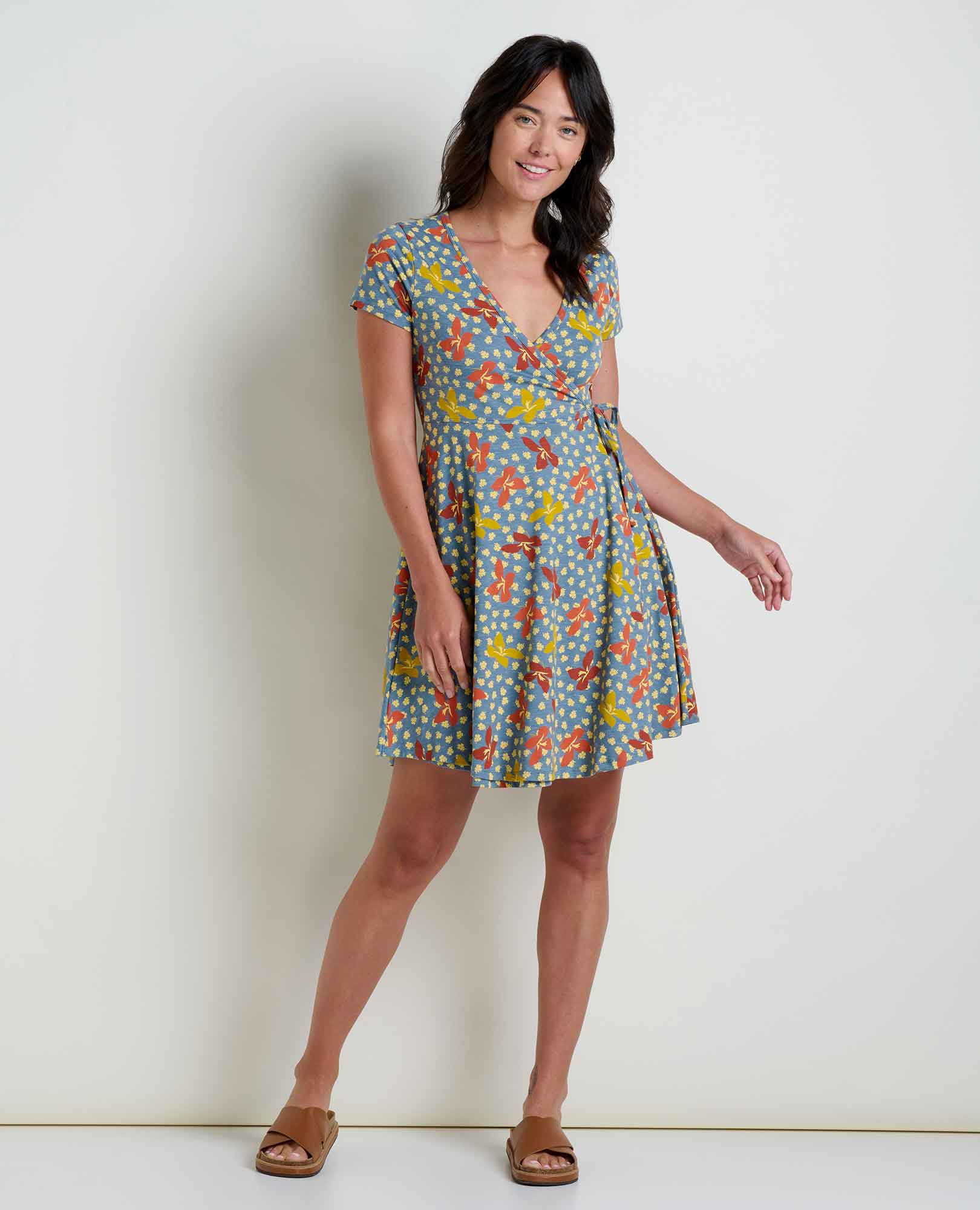 Freesia Wrap Dress
