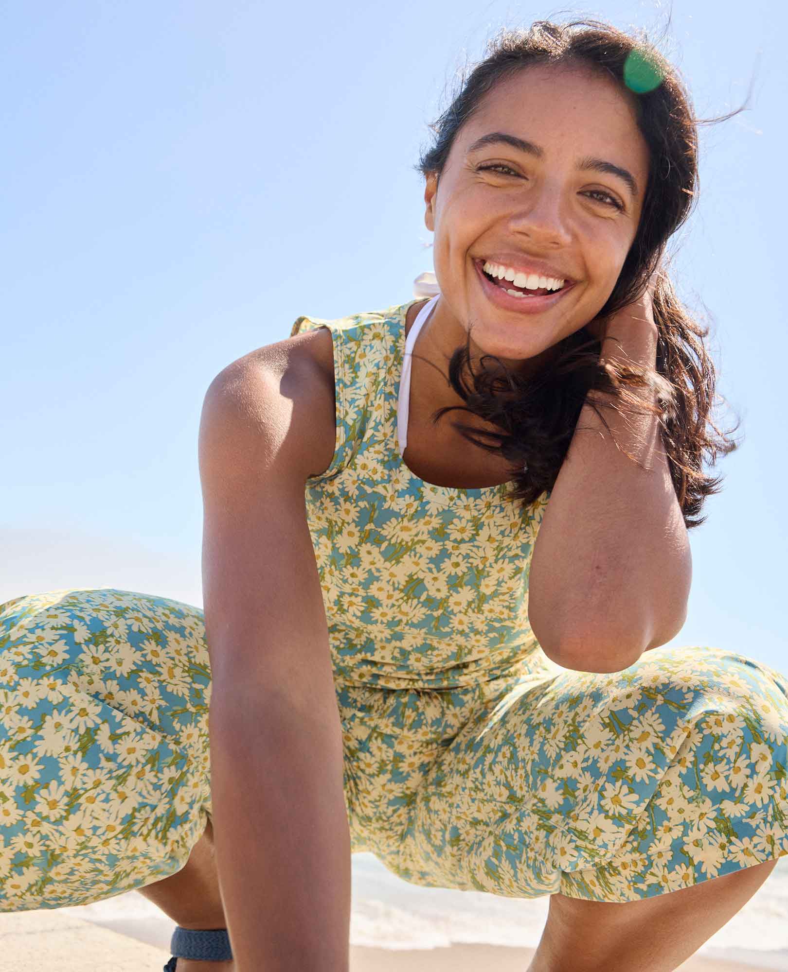 Sunkissed Button Back Tank