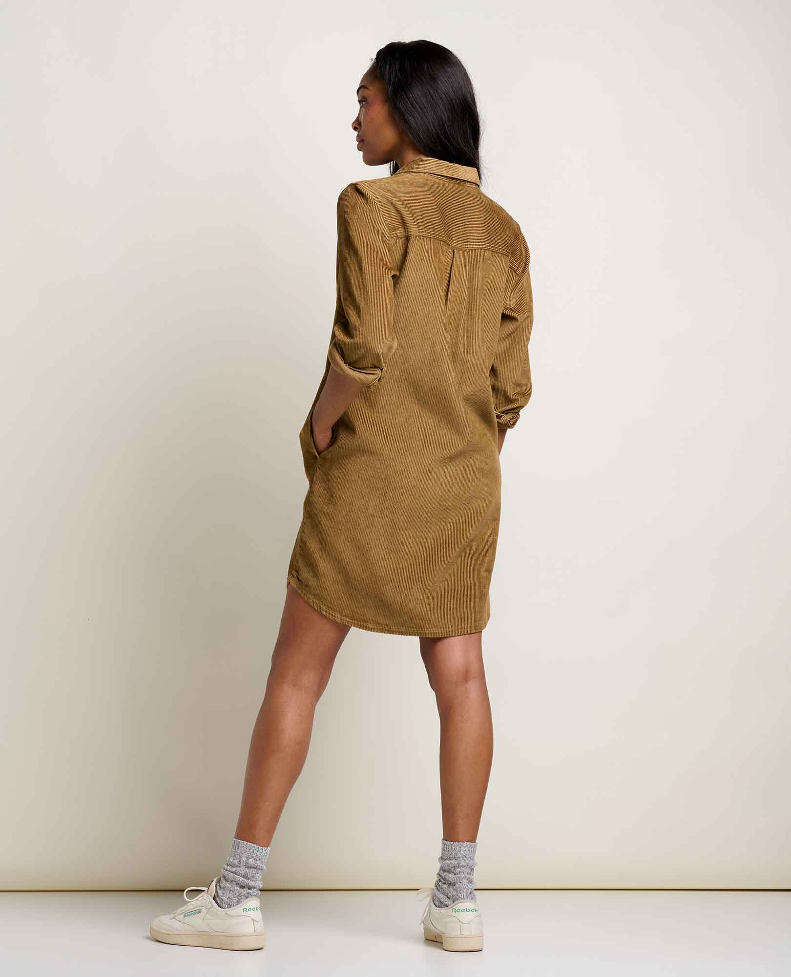Cascadia Popover Cord Dress