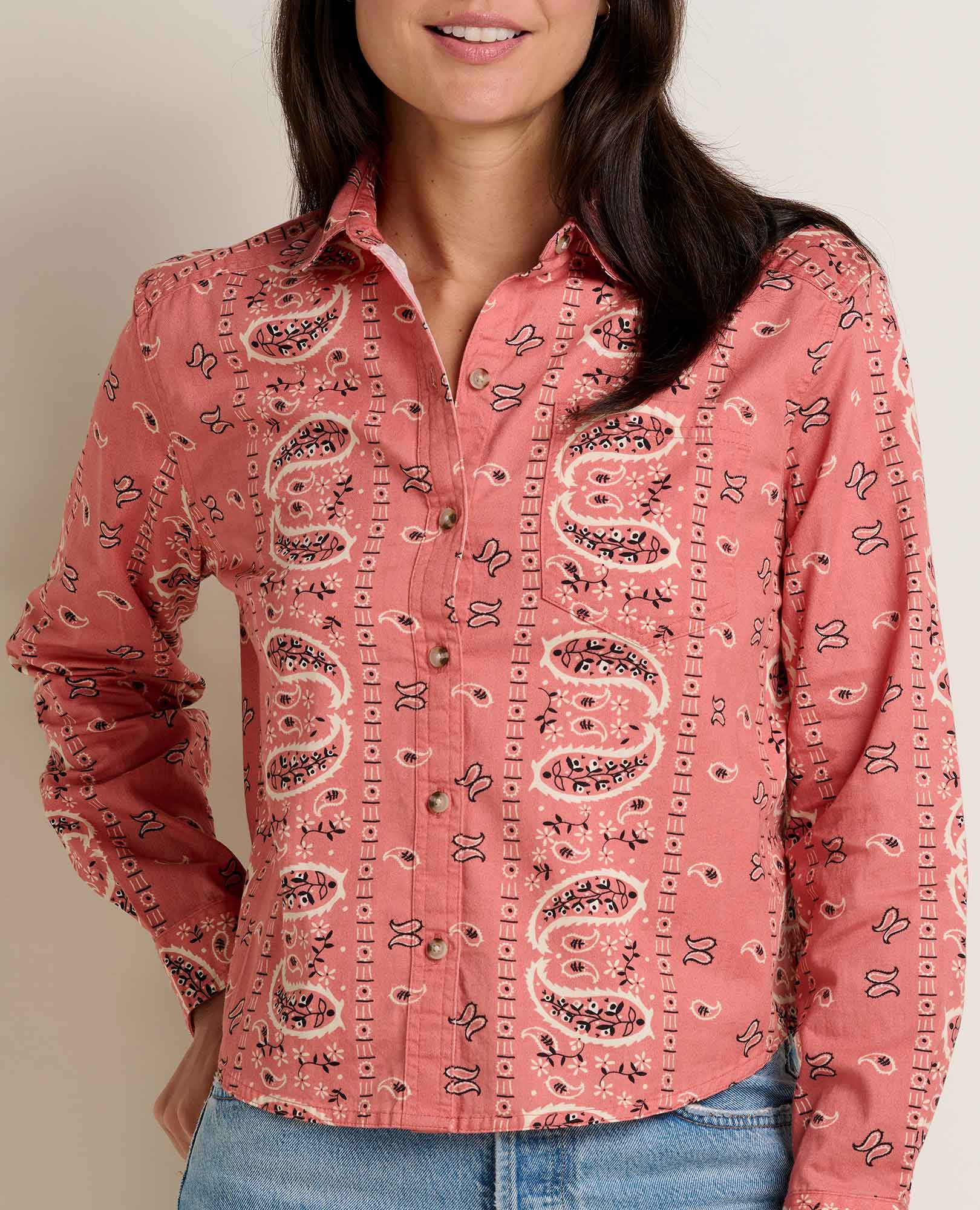 Arroyo Twill Boxy Shirt