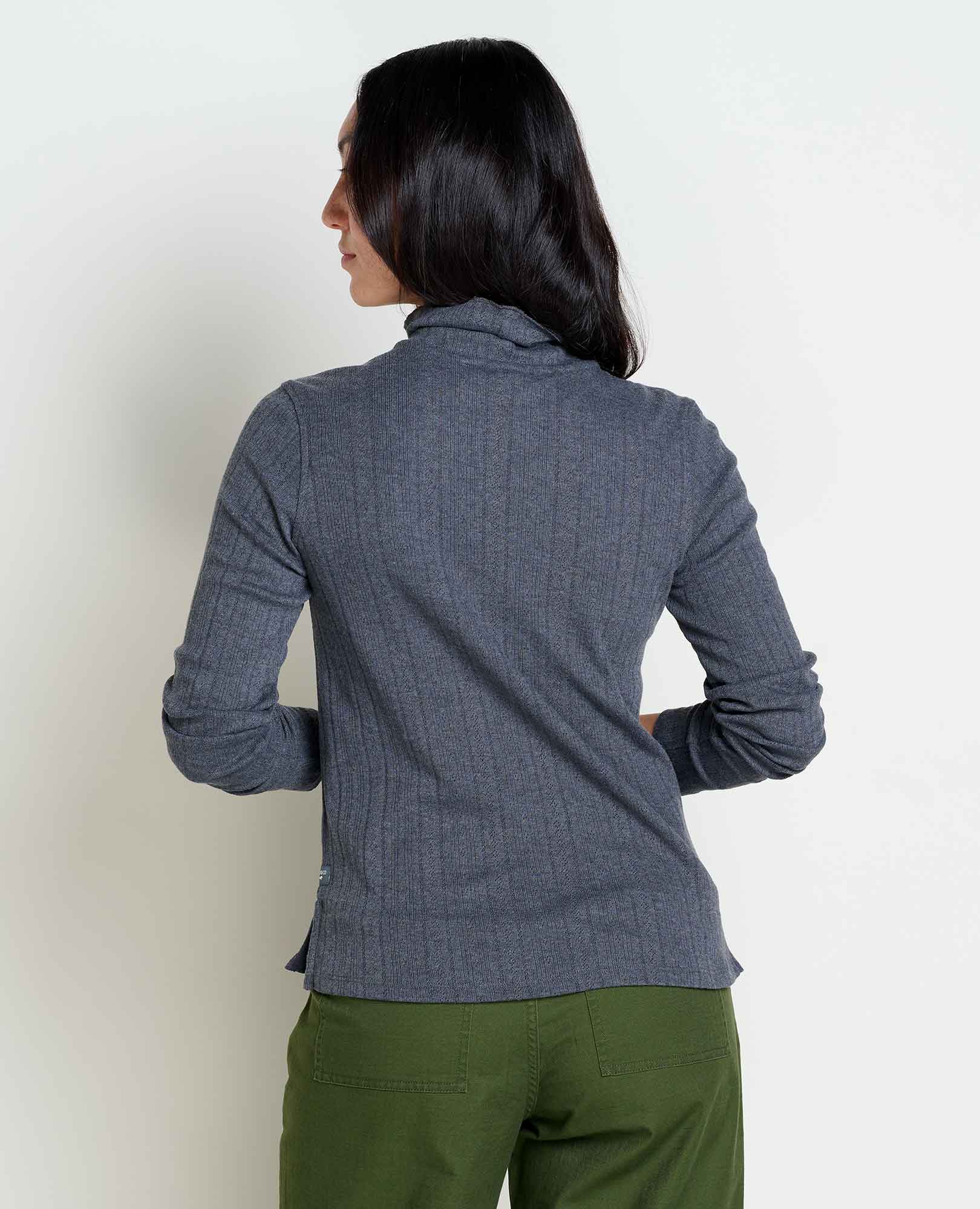 Foothill Pointelle Long Sleeve T-Neck