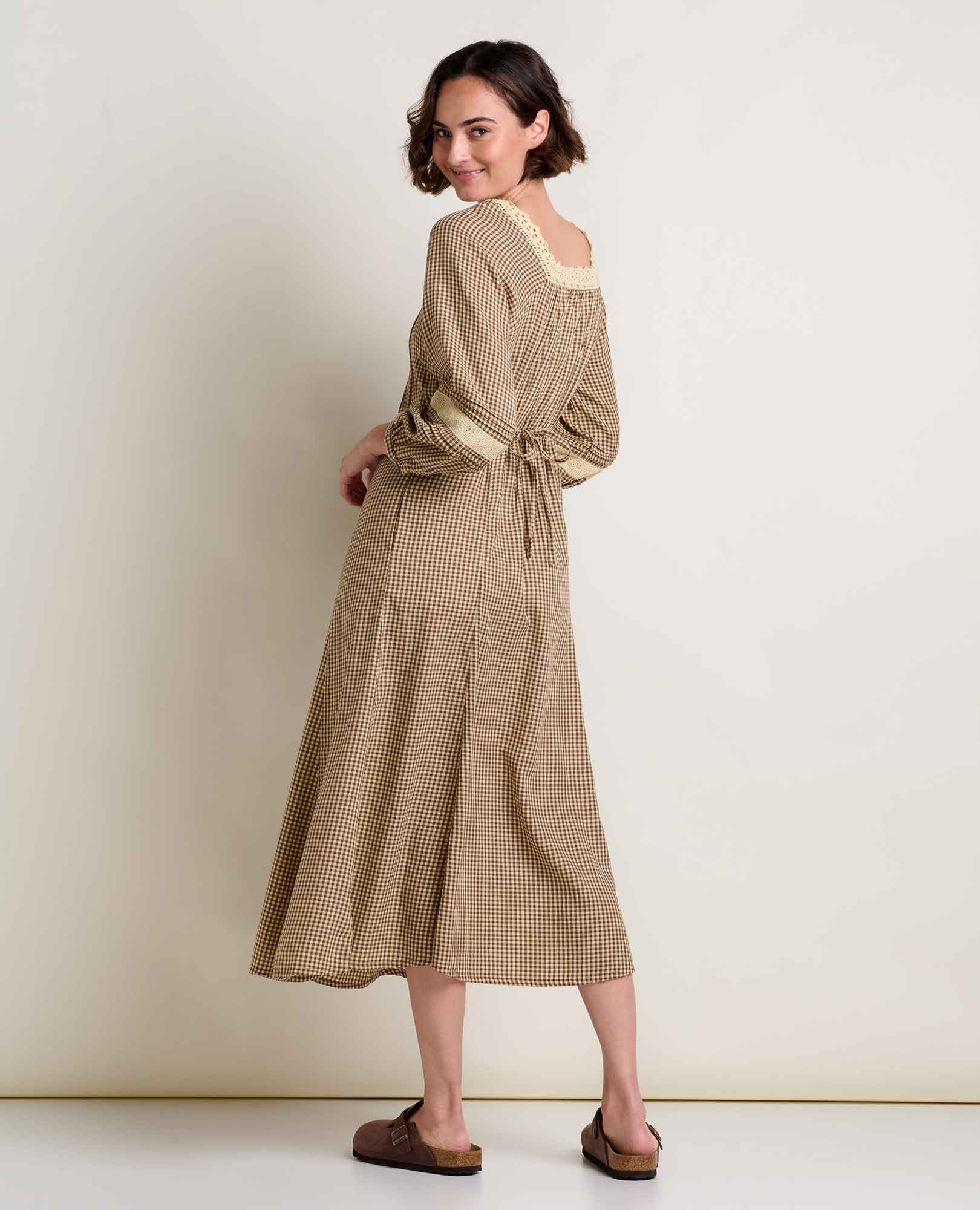 Manzana Square Neck Dress