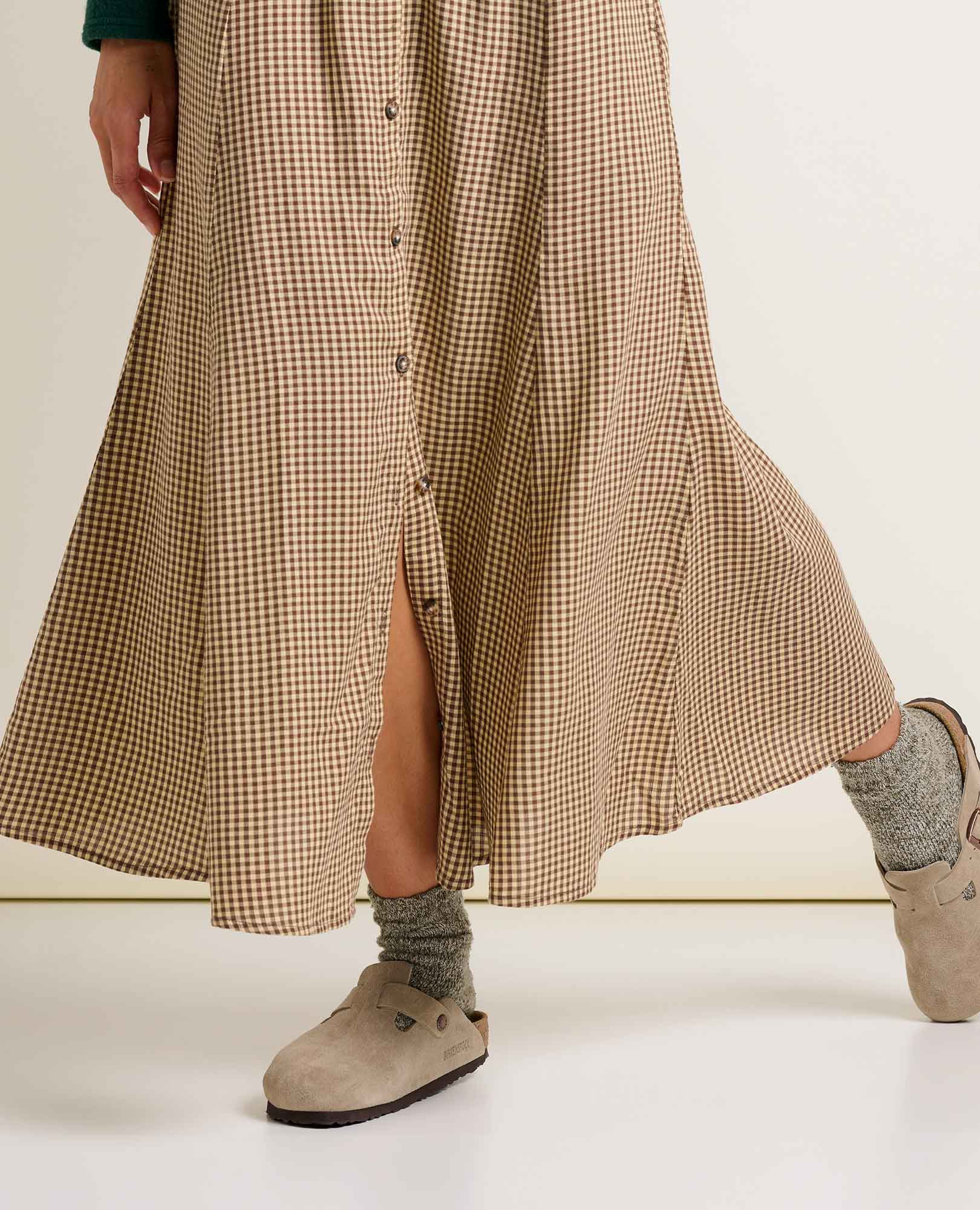 Manzana Paneled Midi Skirt