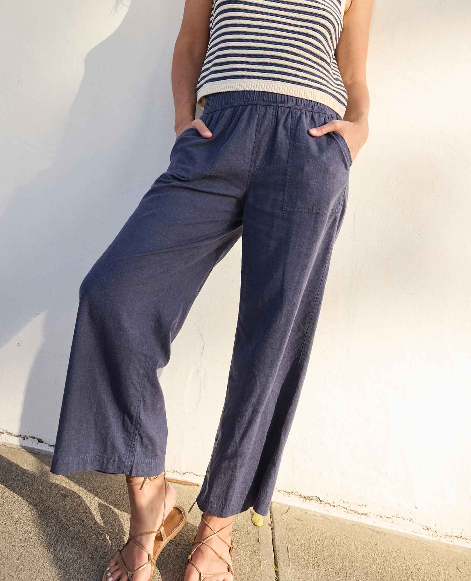 Taj Hemp Wide Leg Pant