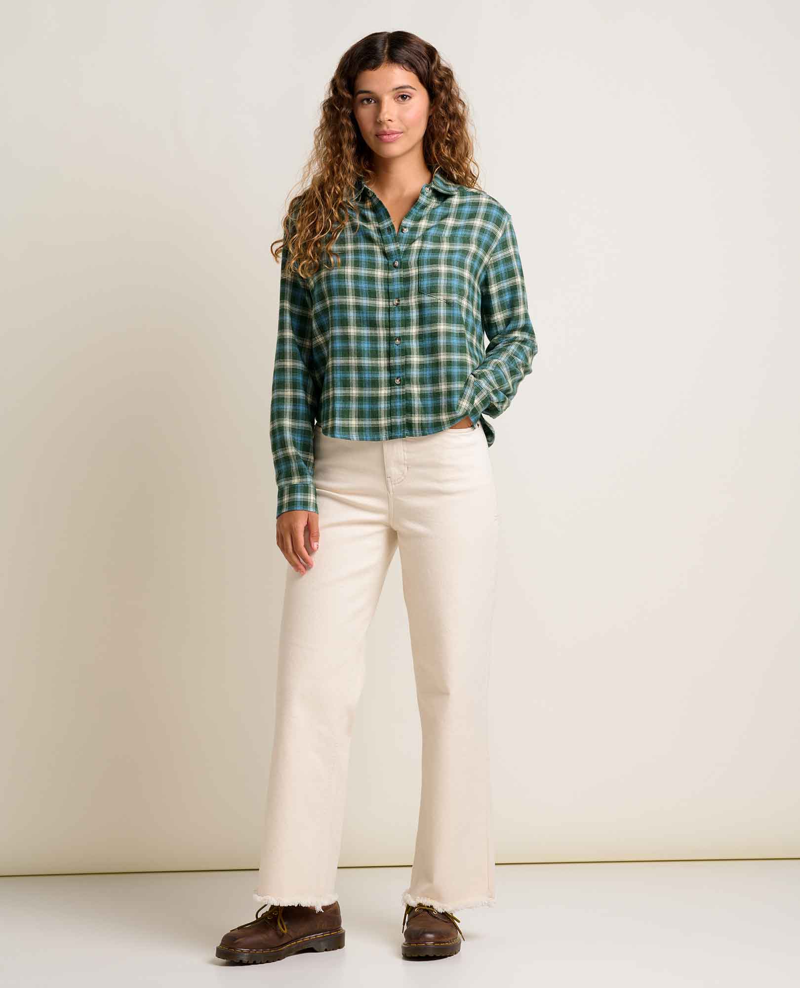 Re-Form Flannel Boxy Shirt