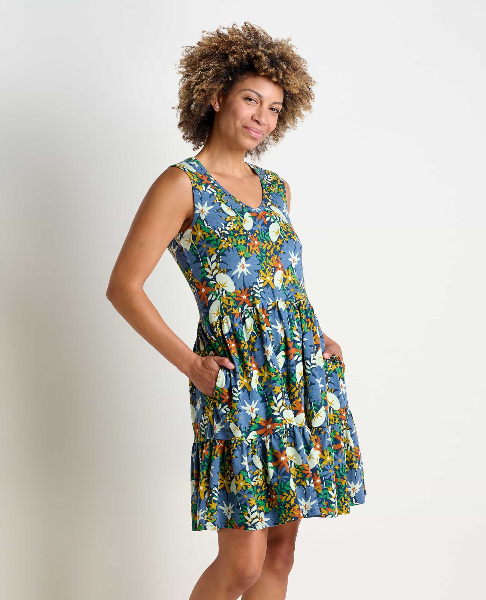Marley Tiered Sleeveless Dress