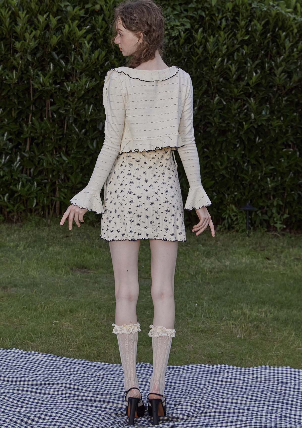 Blueberry Knit Cardigan