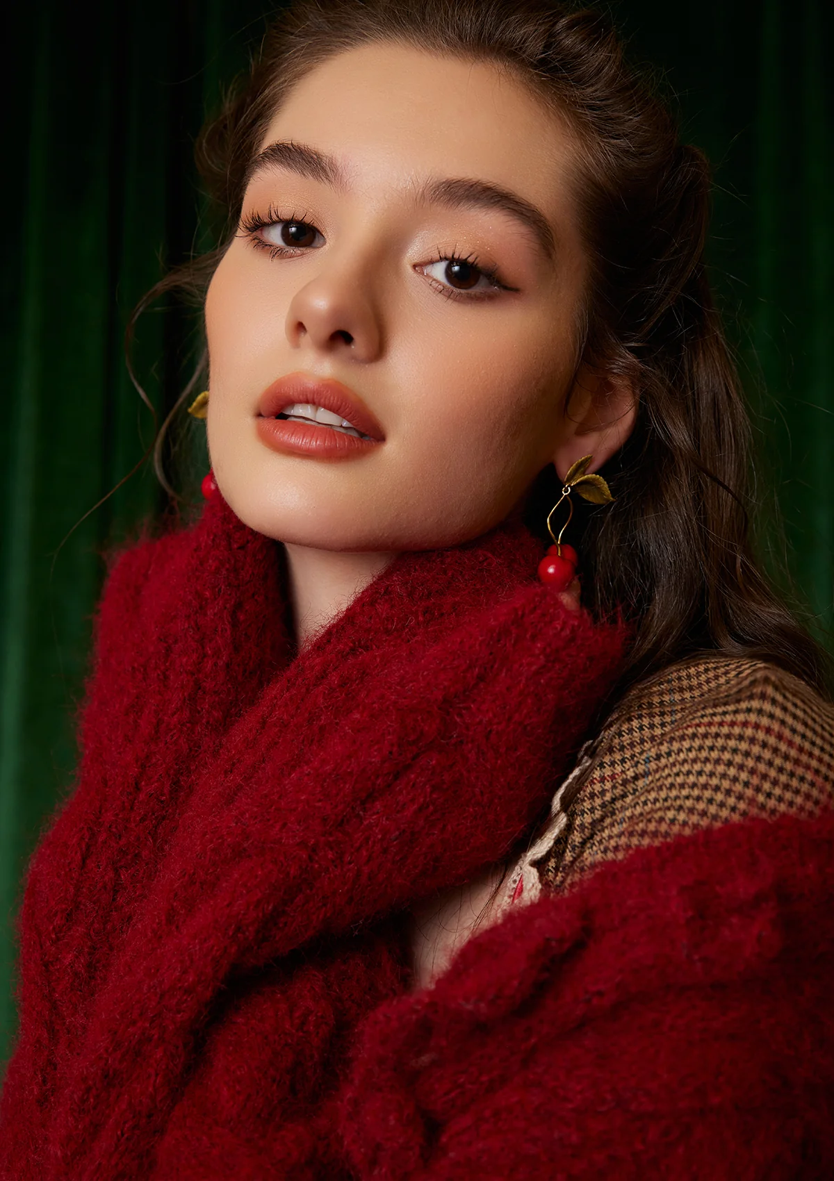 Semi-sweet Chiffon Knit Cardigan