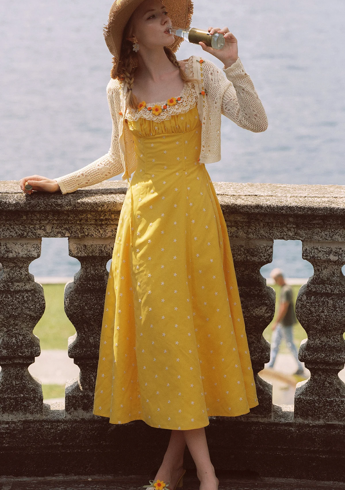 Little Orange Cardigan